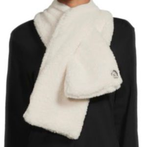 NEW Karl Lagerfeld Faux Shearling Scarf